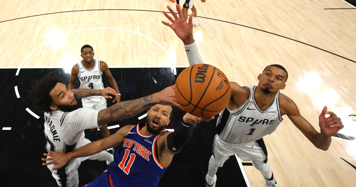 New York Knicks vence San Antonio Spurs por 105 a 104 e lidera por 2 a 0 nas finais da NBA