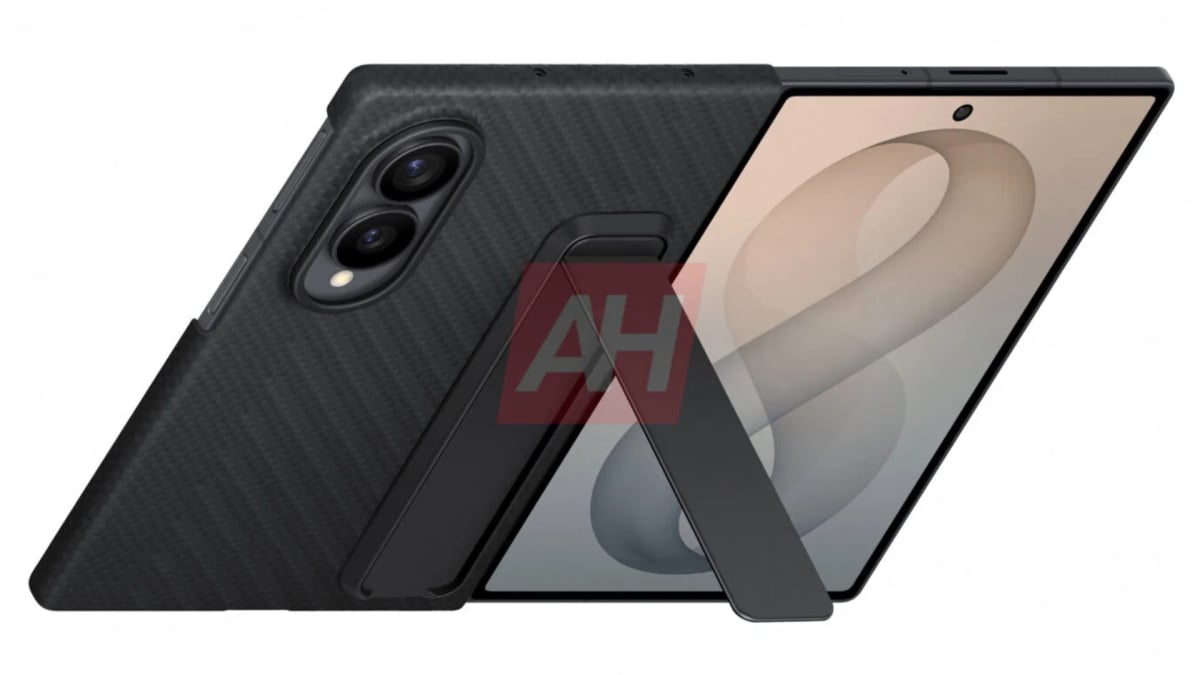 Novo grande telefone dobrável da Samsung revelado em imagens que vazaram