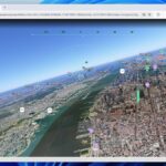 Simulador de vôo do Google Earth