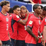 Depois de vencer o Panamá na liderança do Grupo L, a Inglaterra enfrentará um teste complicado contra a RD Congo na partida das oitavas de final