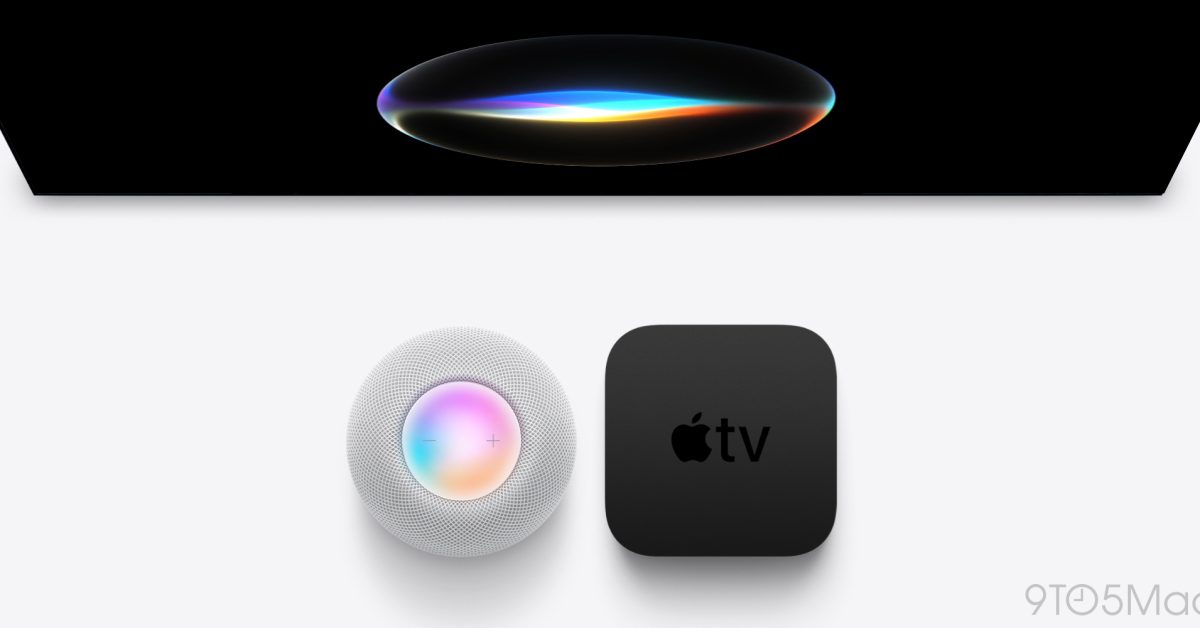 O código beta do tvOS 27 faz referência ao Siri AI para HomePod, Apple TV