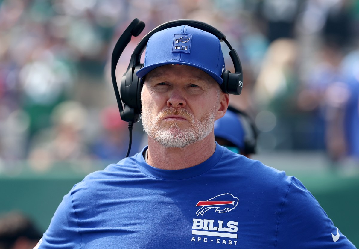 Former Buffalo Bills head coach Sean McDermott