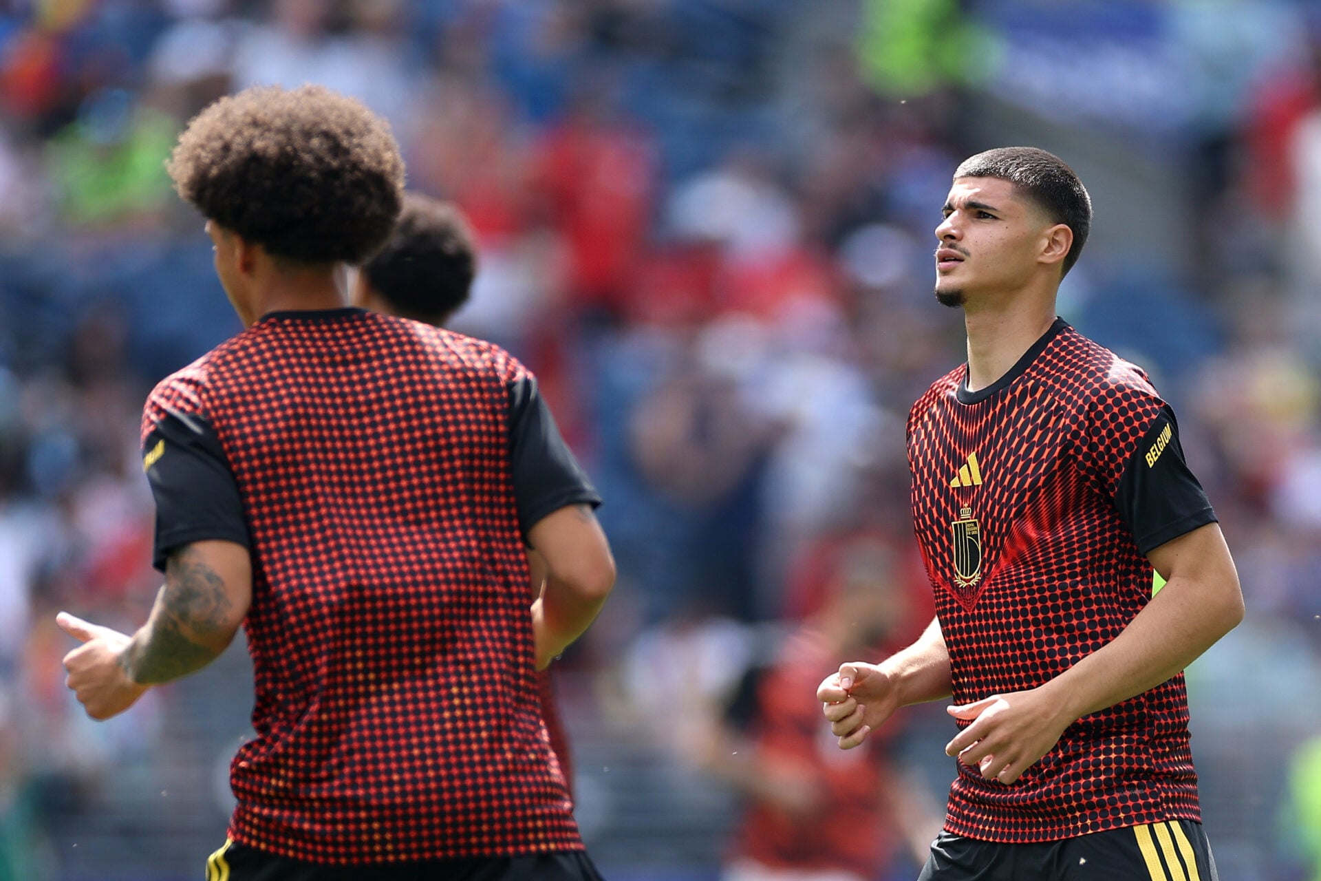 O extremo Matias Fernandez-Pardo, vinculado ao Man Utd, continua sendo o segredo mais bem guardado da Bélgica após empate com o Egito