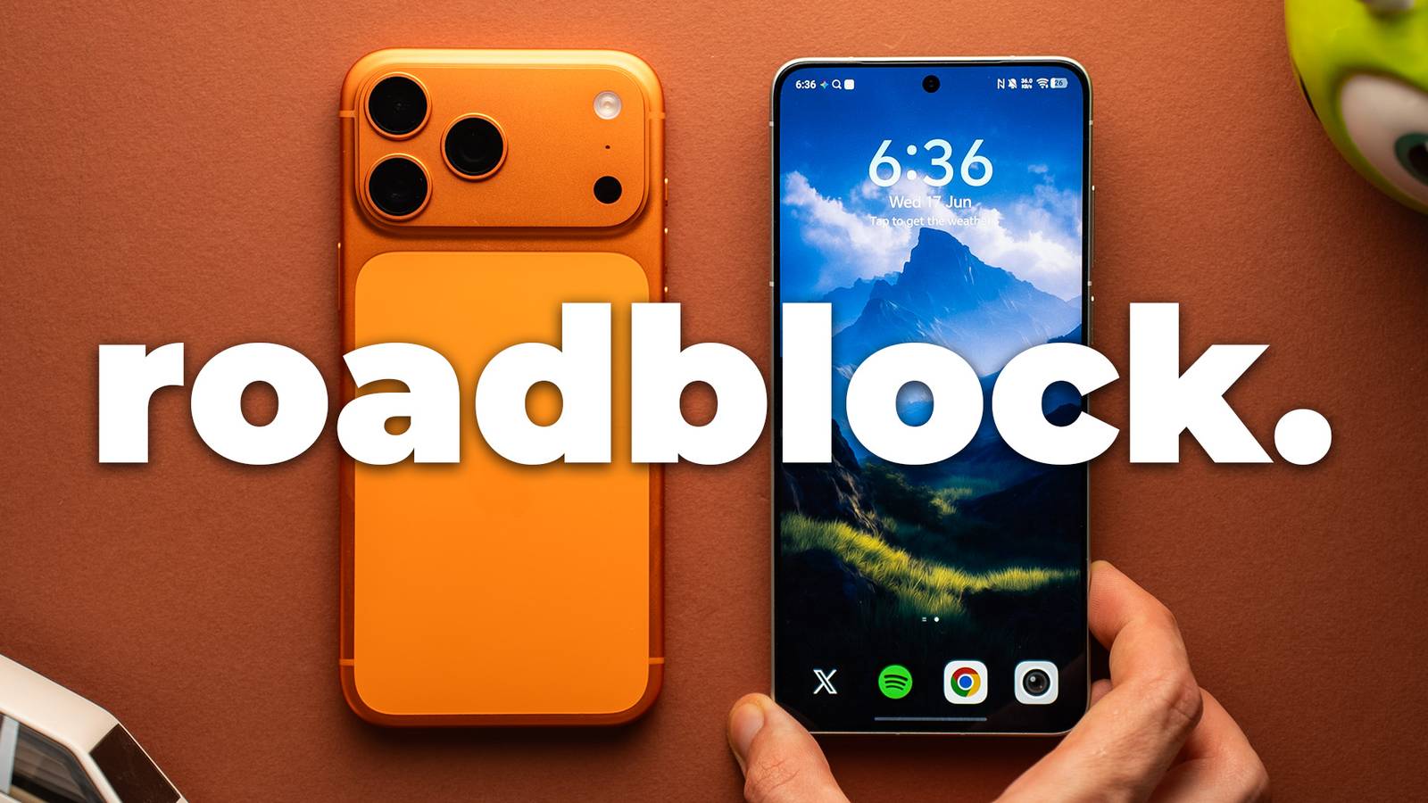 O iPhone está impedindo o Android. (Vídeo.)