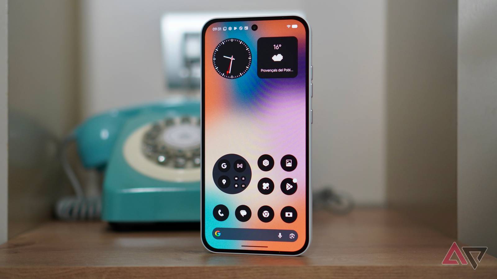 A parte traseira do Nothing Phone (4a) Pro