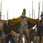 O maquiador de 'Chefe da Guerra', Christien Tinsley, deixa as tatuagens contarem a história
