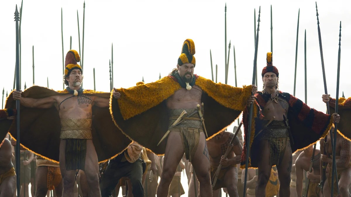 O maquiador de 'Chefe da Guerra', Christien Tinsley, deixa as tatuagens contarem a história