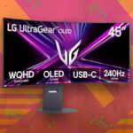 O monitor de jogos LG OLED Ultragear WQHD custa menos de US$ 900 na Amazon – última chance de economizar US$ 800