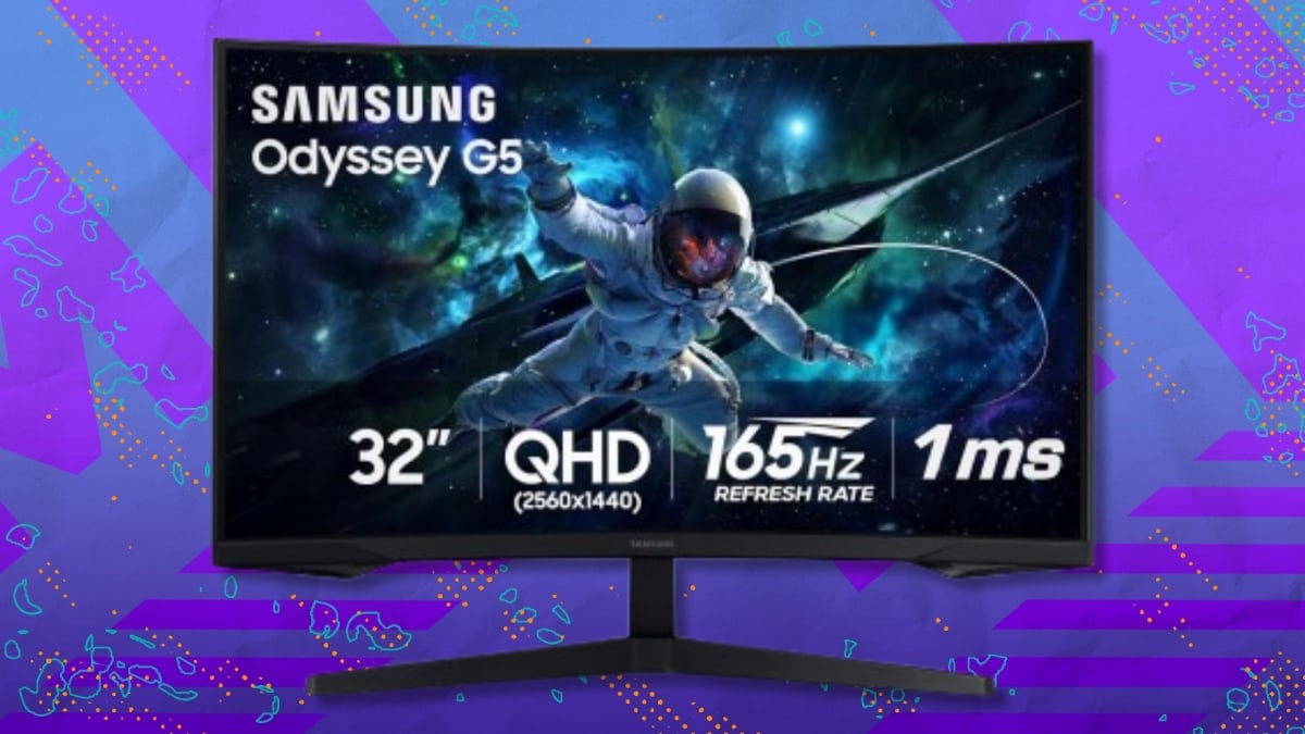 O monitor de jogos Samsung Odyssey G5 atingiu seu melhor preço na Amazon – economize US $ 140
