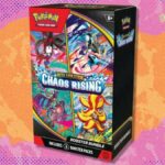 O pacote Pokémon TCG Chaos Rising Booster agora custa menos de US $ 60 na Amazon