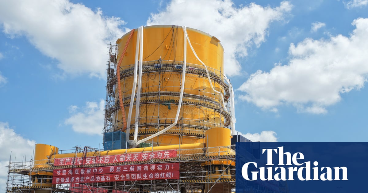 O primeiro datacenter subaquático movido a energia eólica do mundo começa a operar na China