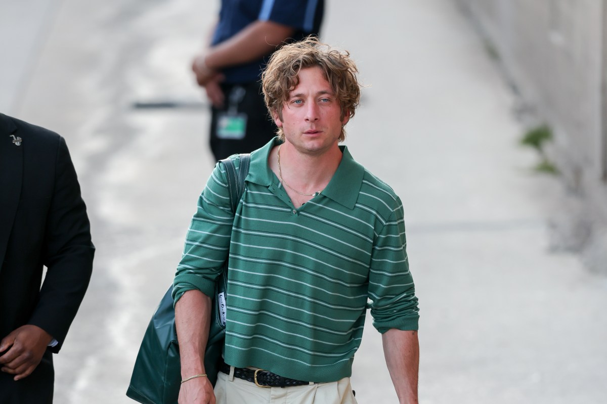 LOS ANGELES, CA - JUNE 02: Jeremy Allen White is seen on June 02, 2026 in Los Angeles, California. (Photo by PG/Bauer-Griffin/GC Images)
