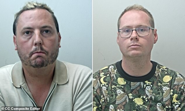 Jamie Varley, 37, (à esquerda) foi considerado culpado de assassinar Preston e seu namorado, John McGowan-Fazakerley, 32, (à direita) também foi considerado culpado de ser cúmplice de seu abuso sexual e morte