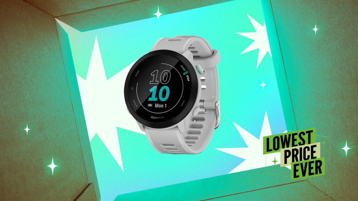 O relógio de corrida mais básico da Garmin está agora mais barato do que nunca