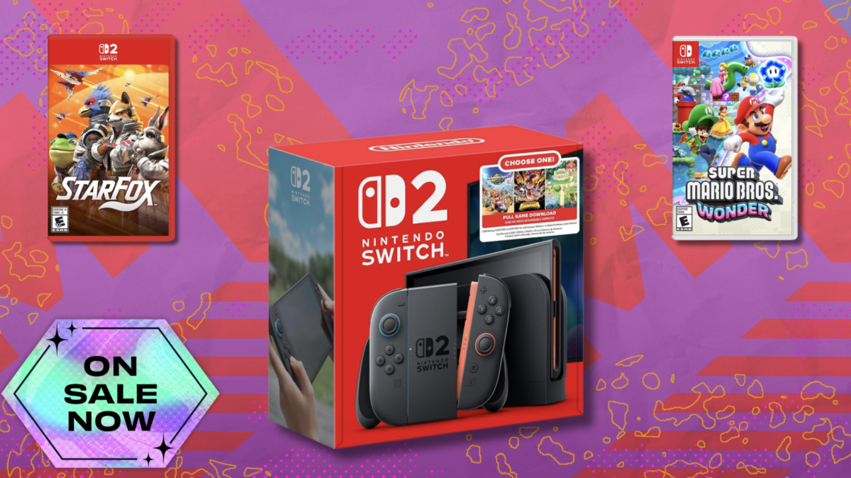Nintendo Switch 2 em fundo branco