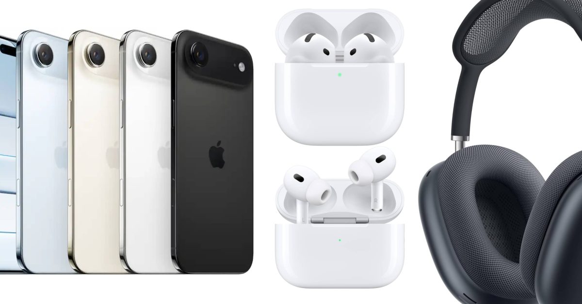 Ofertas: AirPods Max 2 atingiu o ponto mais baixo da Amazon, AirPods Pro 3, iPhone Air com desconto de $ 149, pulseiras de relógio a partir de $ 15 e mais