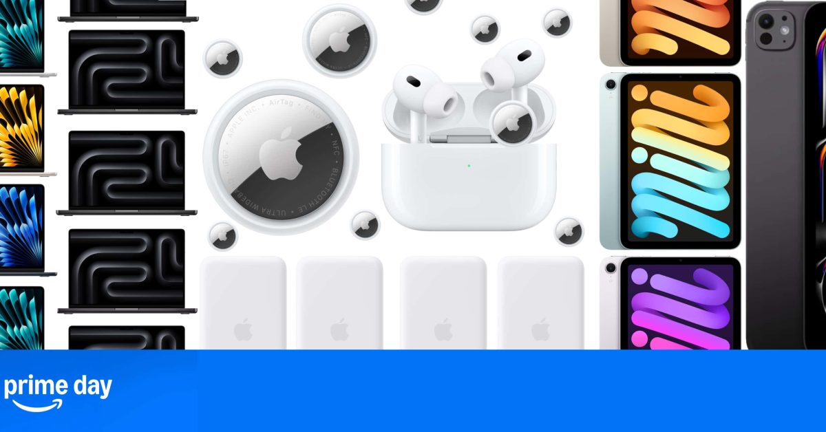 Ofertas do Prime Day 2: MacBook Pro com até US$ 250 de desconto, MacBook Air com até US$ 430 de desconto, AirPods Pro 3, acessórios Apple a partir de US$ 7, mais