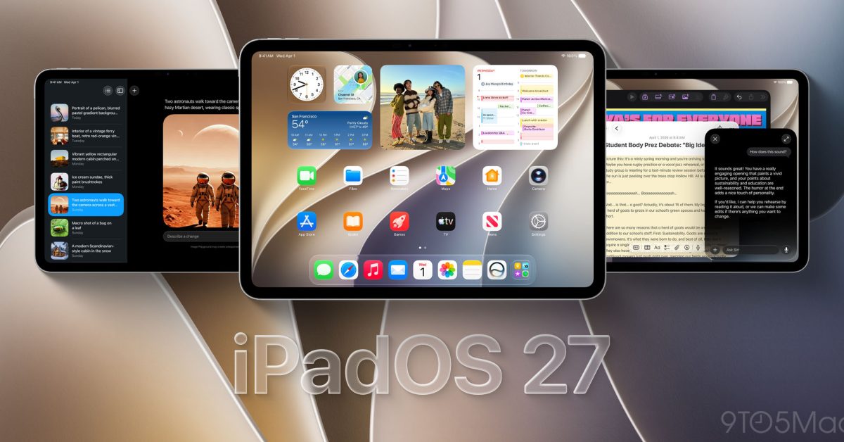 Herói do iPadOS 27