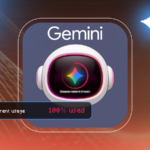 Ilustração mostrando o logotipo da Gemini no centro, cercado por ícones do Gmail, Docs, restaurante e viagens do Google.