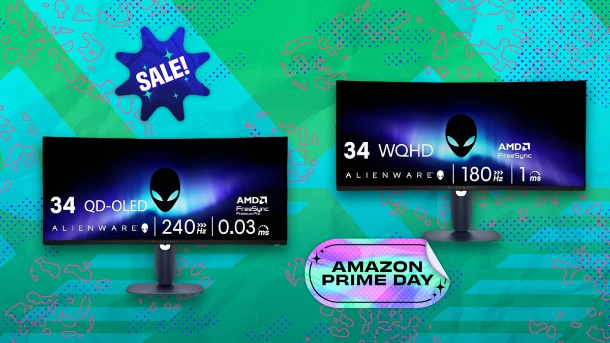 Os monitores de jogos Alienware caíram para preços recordes no Prime Day – última chance de atualizar por menos