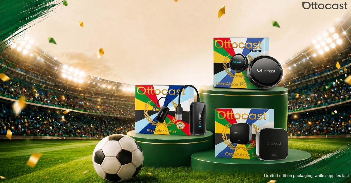 Ottocast transforma a tela do seu carro em um centro de jogos para o Summer Soccer Celebration (15% de desconto)