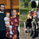 Eric, Allie Coultas and their son Logan before Eric's diagnosis.
