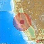 Um terremoto de magnitude 5,6 atingiu a Califórnia na quarta-feira, 24 de junho