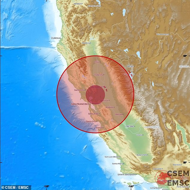Um terremoto de magnitude 5,6 atingiu a Califórnia na quarta-feira, 24 de junho