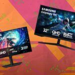 Samsung Odyssey G55C de 32 polegadas
