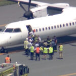 WCVB - FOTO: Um voo foi desviado para Boston após o piloto ter uma convulsão, 24 de junho de 2026.
