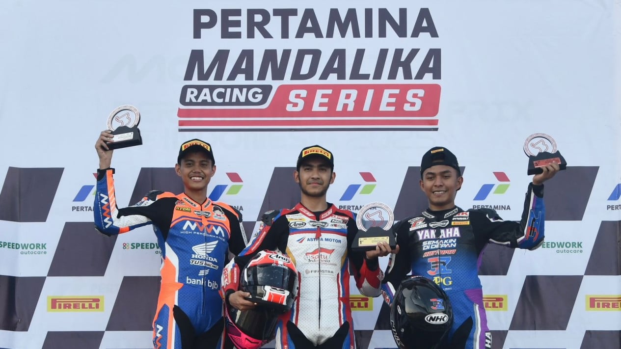Pembalap Muda Menuju Panggung Dunia, Ini Juara Pertamina Mandalika Racing Series 2026 Rd 2