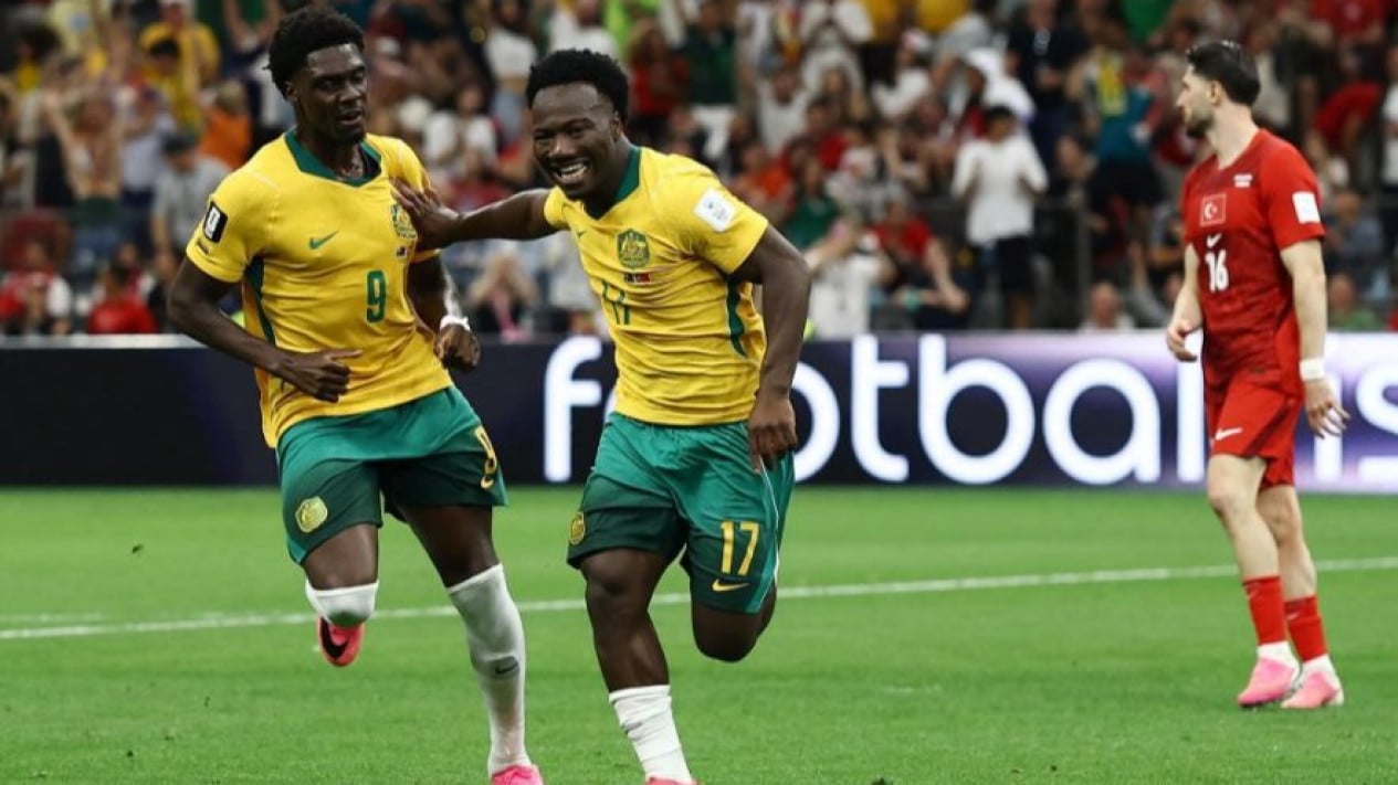 Penakluk Timnas Indonésia Bikin Kejutan Fantastis di Piala Dunia 2026, Austrália Kubur Turki 2-0