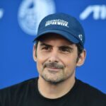 Brad Paisley attends the 10th Annual Ping Pong 4 Purpose Celebrity Tournament at Dodger Stadium on July 27, 2023 in Los Angeles, California.