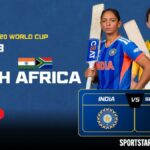 Placar IND-W vs SA-W AO VIVO, Copa do Mundo Feminina T20 2026: Índia 9/0 (1); Smriti, rebatidas Shafali