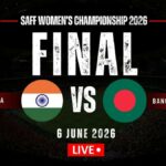 Placar ao vivo da Índia x Bangladesh, final do SAFF Women's Championship 2026: adversários familiares se enfrentam em Goa