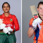 Placar ao vivo de Bangladesh x Holanda, Copa do Mundo Feminina T20 de 2026: Holanda perde cinco postigos, Marufa escolhe dois