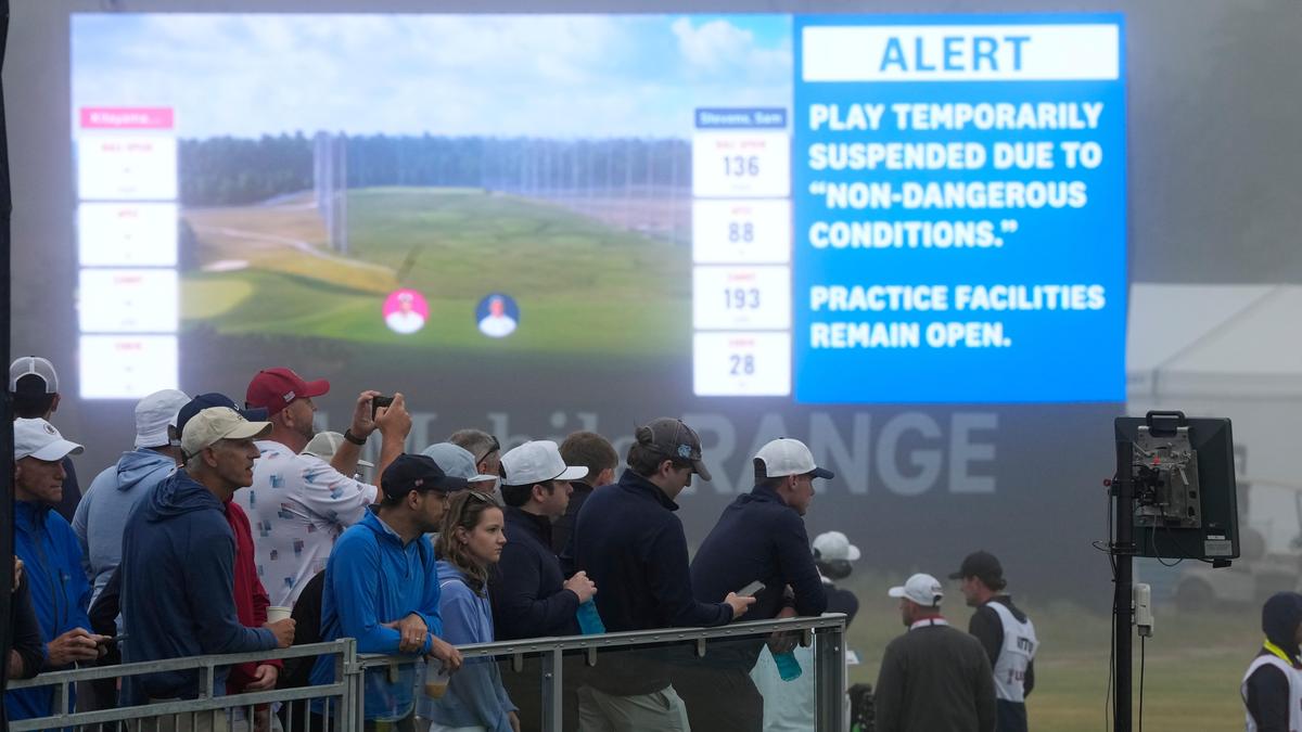 Por que o US Open foi suspenso na primeira rodada?