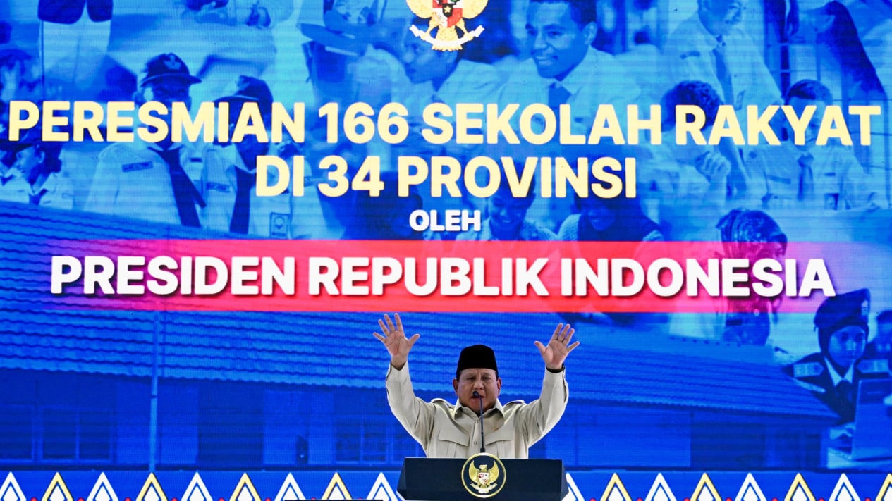 Prabowo: Sekolah Rakyat Kita Wujudkan para Bantu Mereka yang Paling Susah