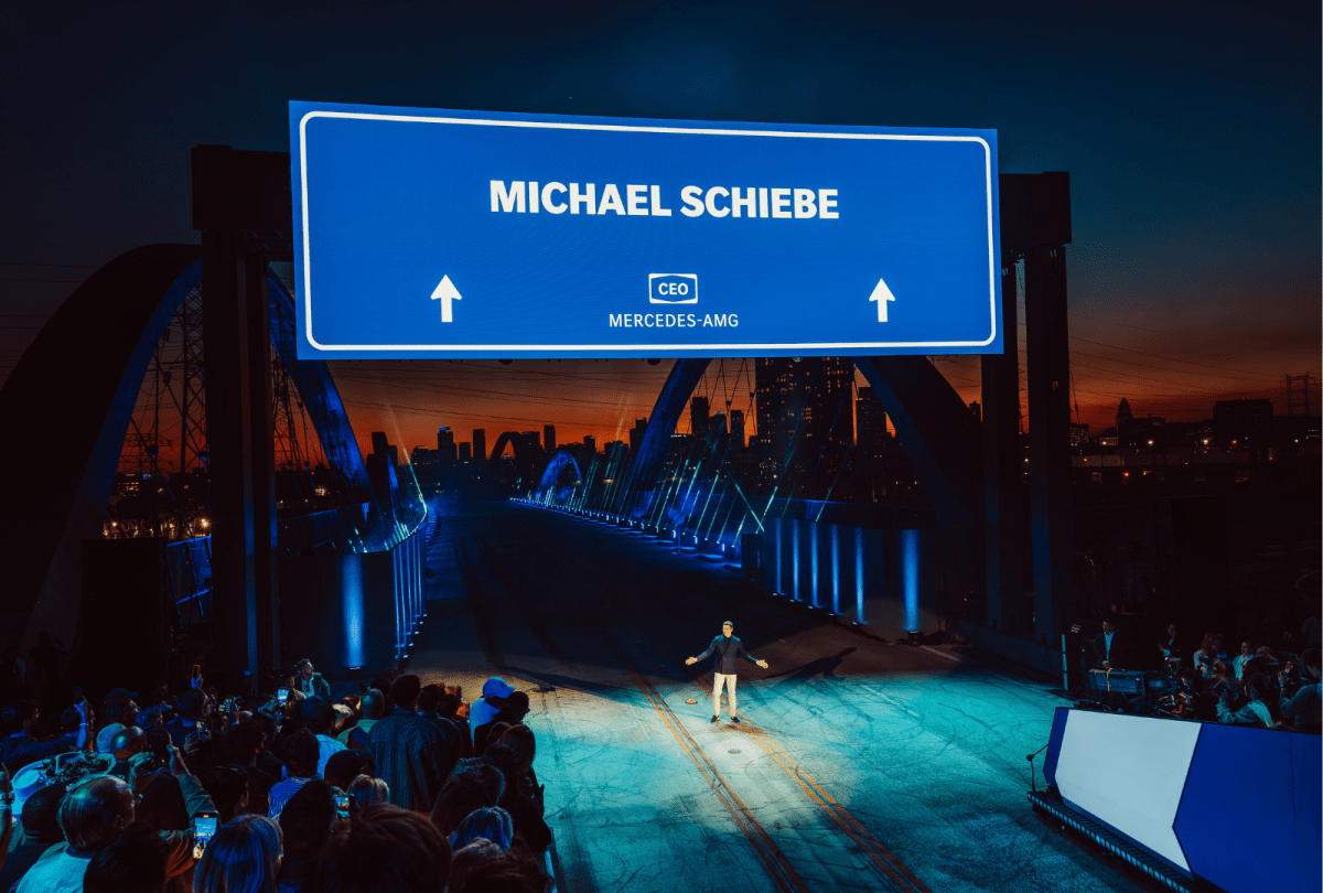 Mercedes-AMG CEO Michael Schiebe at the world premiere of the Mercedes-AMG GT 63 S E PERFORMANCE