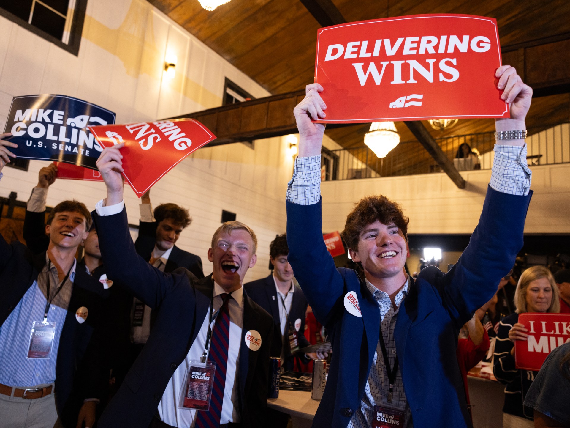 Primárias republicanas da Geórgia apresentam resultados mistos para Trump