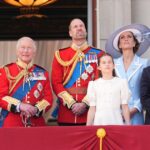 O príncipe Andrew aparece/não aparece ao lado da família real durante 2026 Trooping the Color