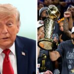 Ben Stiller grava um vídeo durante o terceiro quarto do jogo cinco das finais da NBA de 2026 em 13 de junho de 2026 em San Antonio, Texas. (Gregory Shamus/Imagens Getty)