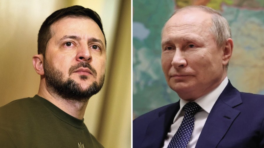 Putin rejeita pedido de Zelensky para uma reunião presencial