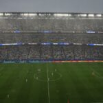 Qual é o protocolo meteorológico para reiniciar a partida França x Iraque na Copa do Mundo FIFA 2026?