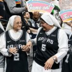 Casais famosos que adoram assistir basquete juntos