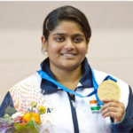 Rahi Sarnobat conquista medalha de ouro nas provas de seleção da pistola 25m T4
