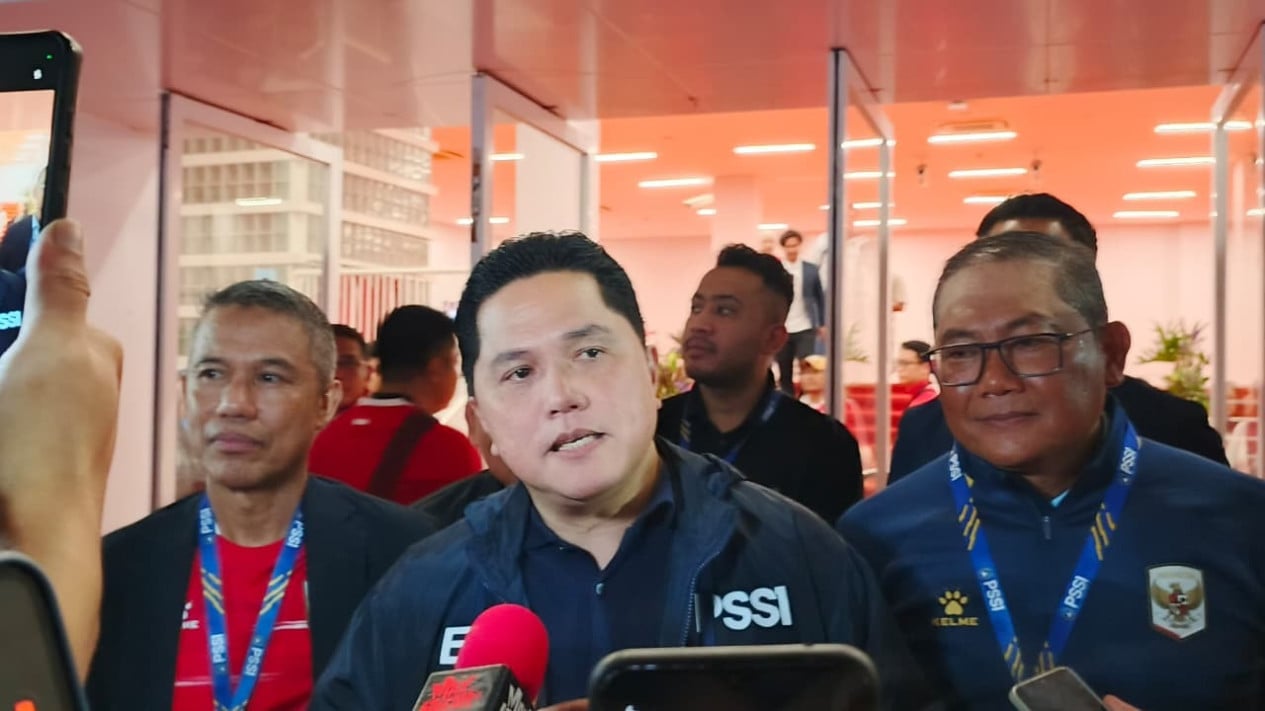 Reaksi Erick Thohir setelah John Herdman Beri Estreia Mathew Baker di Timnas Indonésia Sênior
