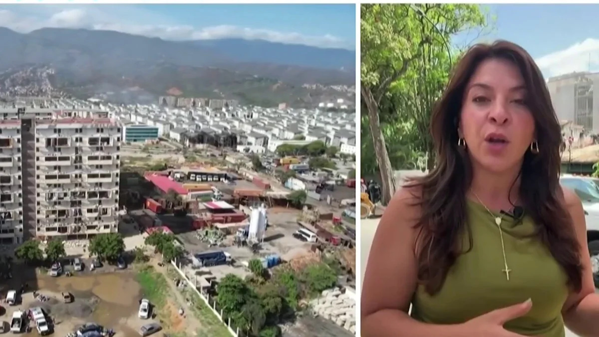 Repórter da NBC News na Venezuela diz que pessoas que ela conhece podem estar desaparecidas sob os escombros
