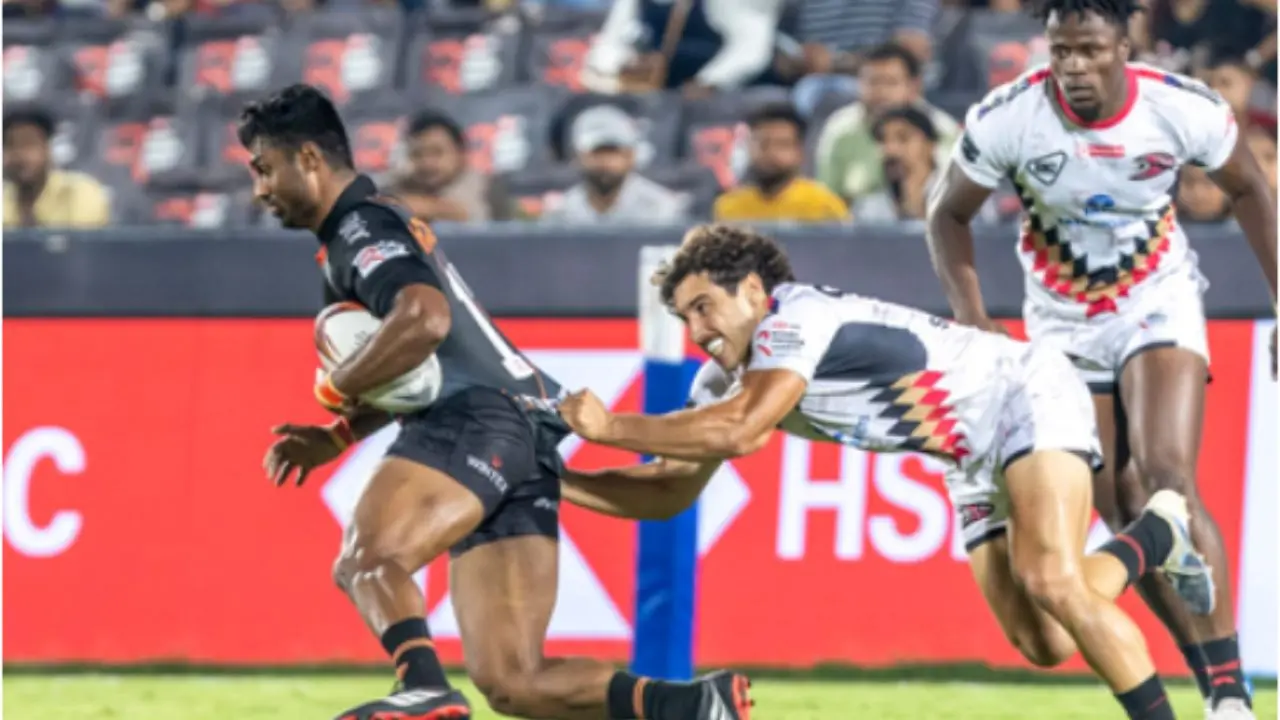 Rugby Premier League 2026: Hyderabad, Mumbai e Delhi garantem vitórias cruciais