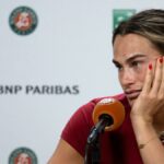 Sabalenka após sair do Aberto da França de 2026: Quer largar o tênis agora